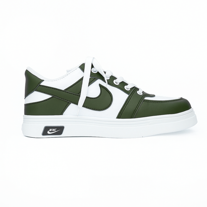 Nike Airforce Green & White Sneakers
