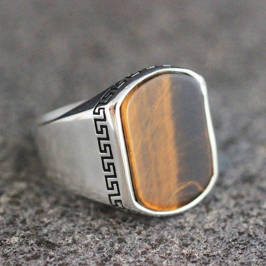 Modern ONYX Ring