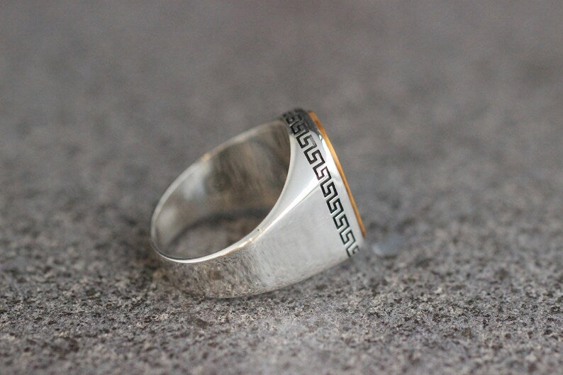 Modern ONYX Ring
