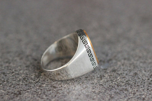Modern ONYX Ring